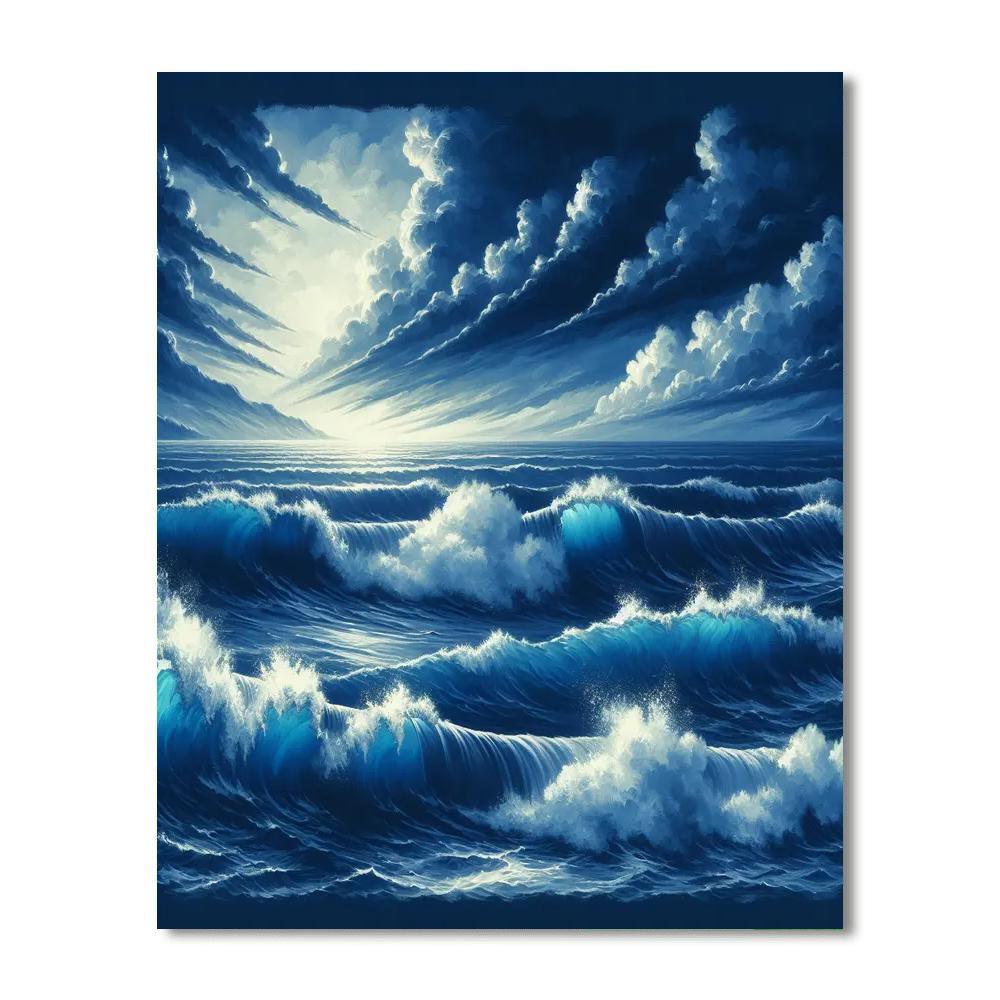 Regal Ocean Majesty Numbered Painting Kits