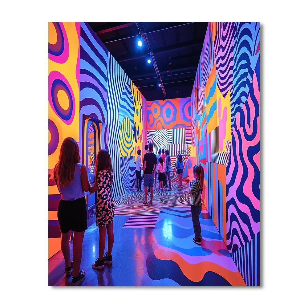 Museum Of Illusions Paint By Numbers