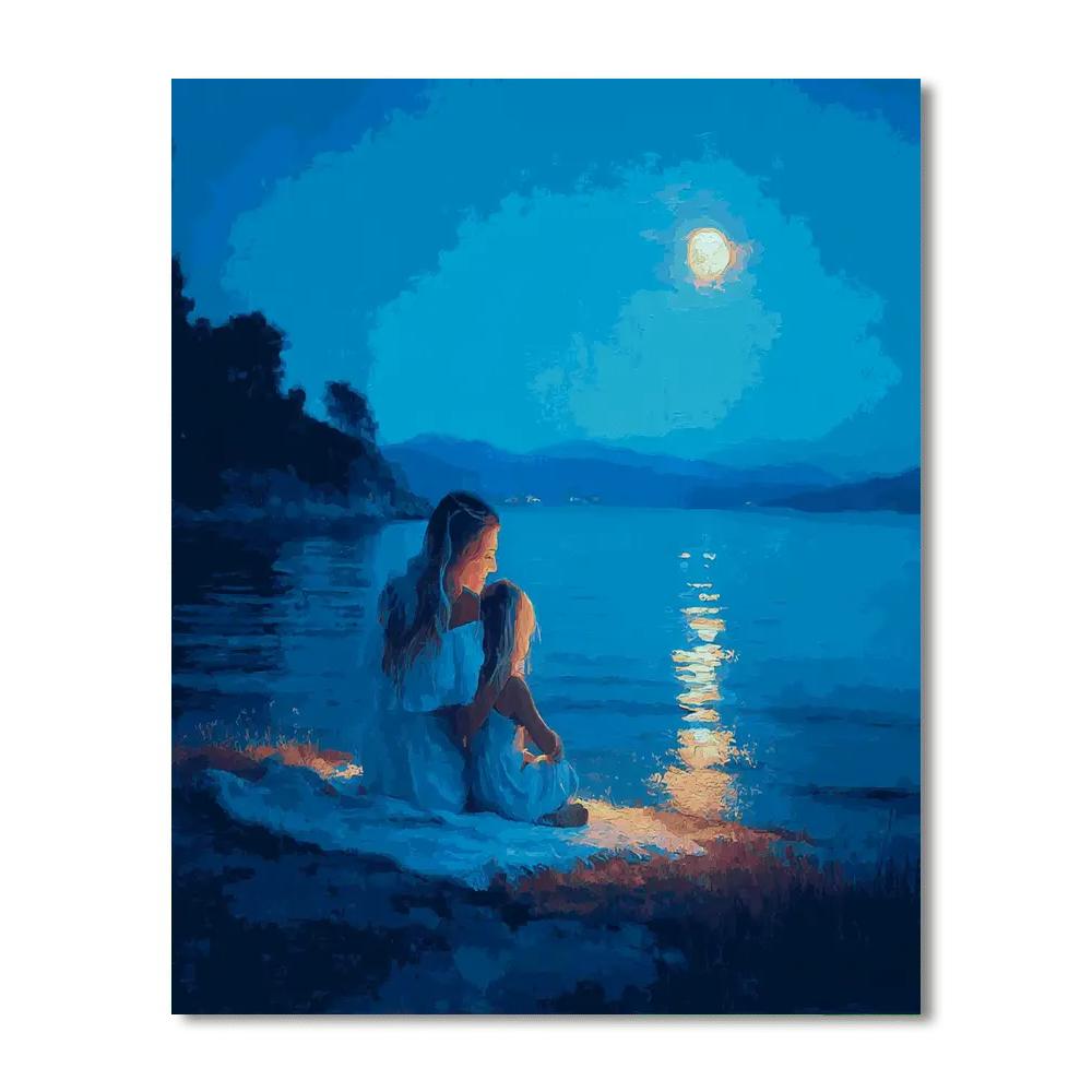 Moments Under The Moonlight Paint By Color
