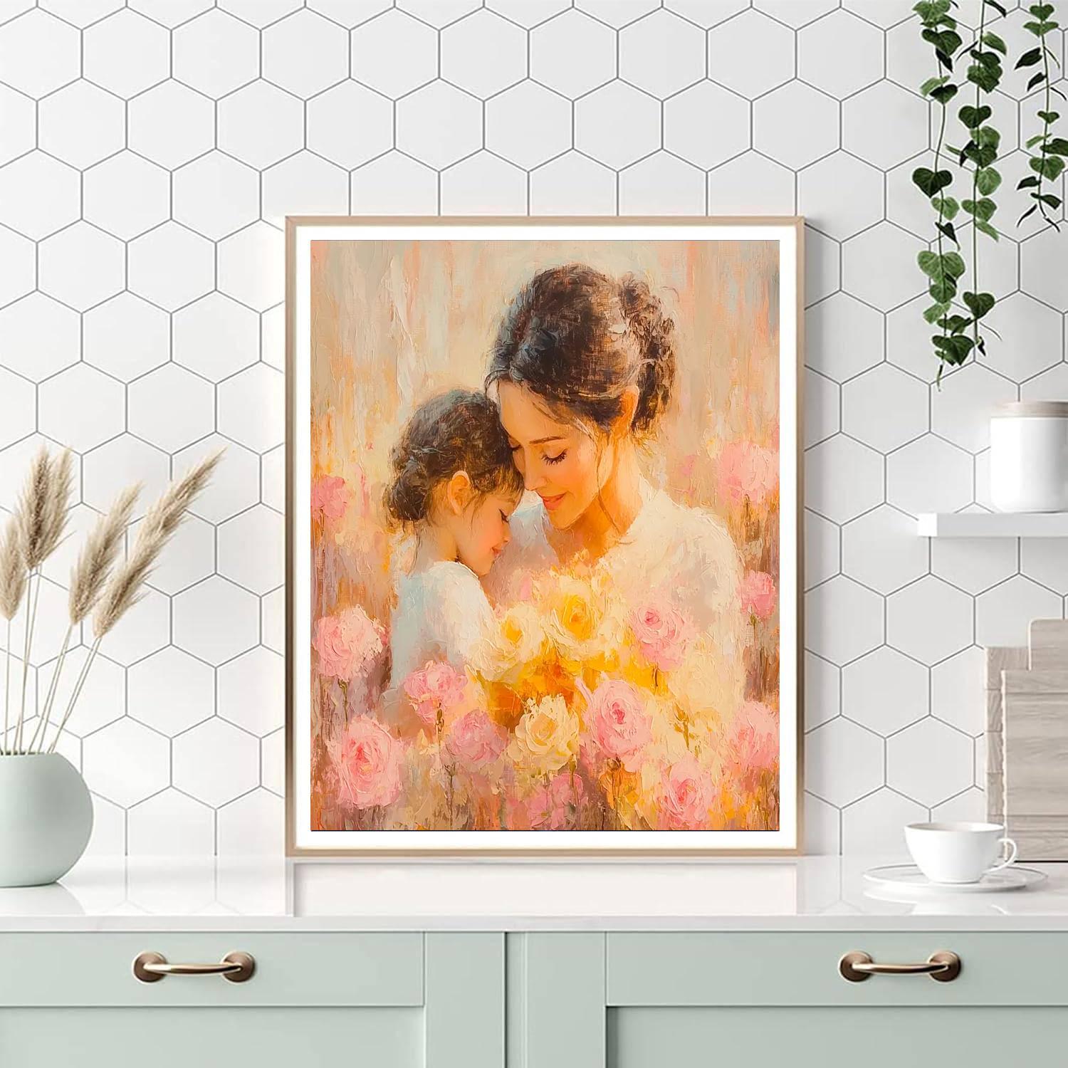 Mommy's Loving Arms Paint By Numbers Kits
