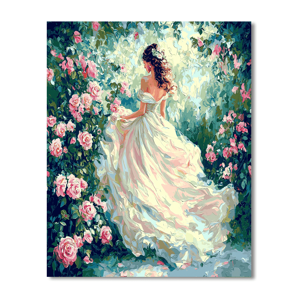 Pierre-Auguste Renoir Inspired Timeless Beauty  DIY Paint By Numbers