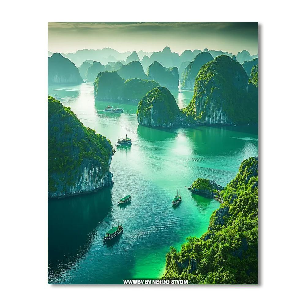 Ha Long Bay - Quang Ninh Paint By Number