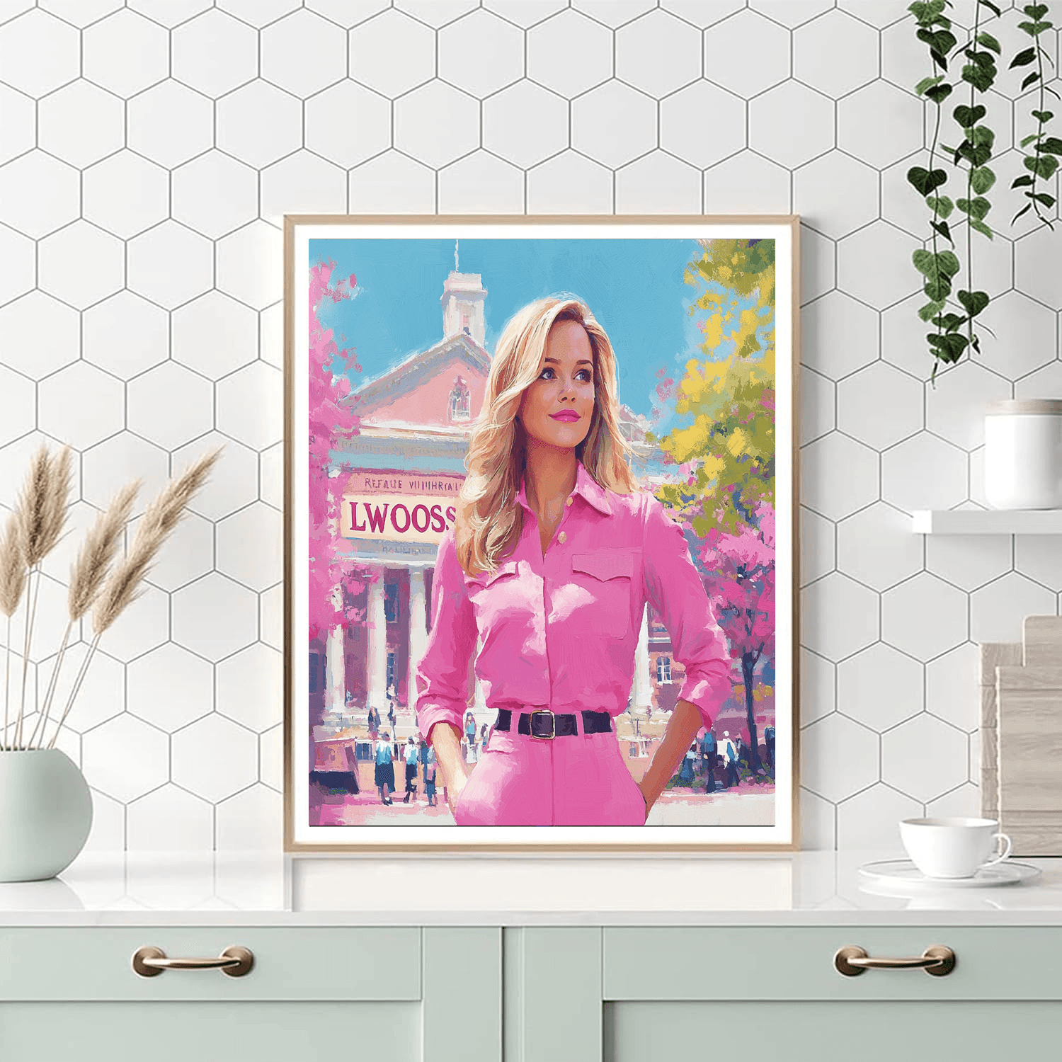 Reese Witherspoon: Lighting Up The Screen From Legally Blonde To The Wild Painting Number Kit