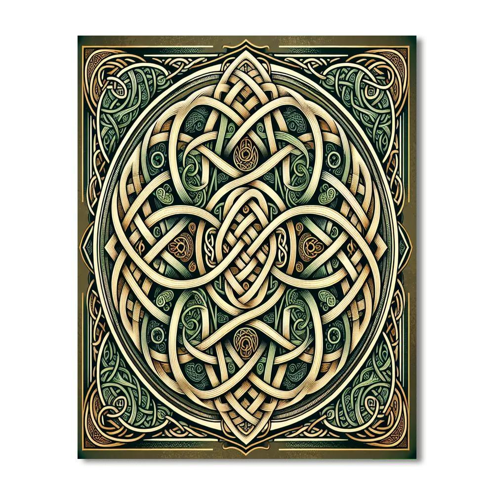 Celtic Knot Whimsy Paint By Number