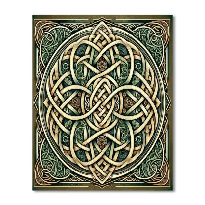 Celtic Knot Whimsy Paint By Number