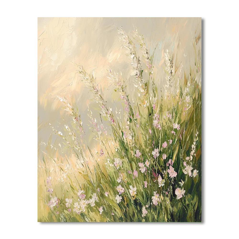 Leonardo Da Vinci Inspired Swaying Meadows  Paint By Number
