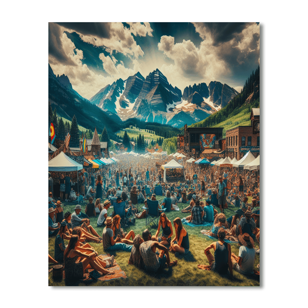 Keystone Summer Festival - United States DIY Paint By Numbers