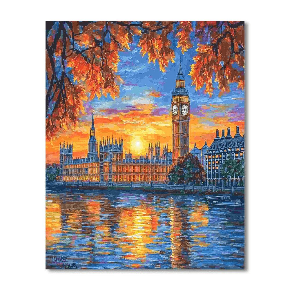 Big Ben Paint By Numbers