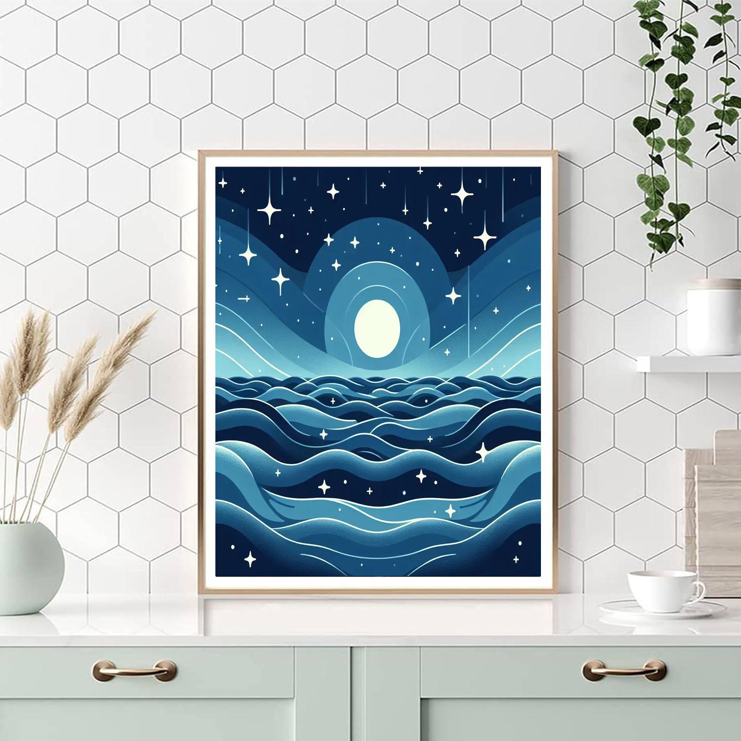 Twinkling Tides Paint By Numbers Kits