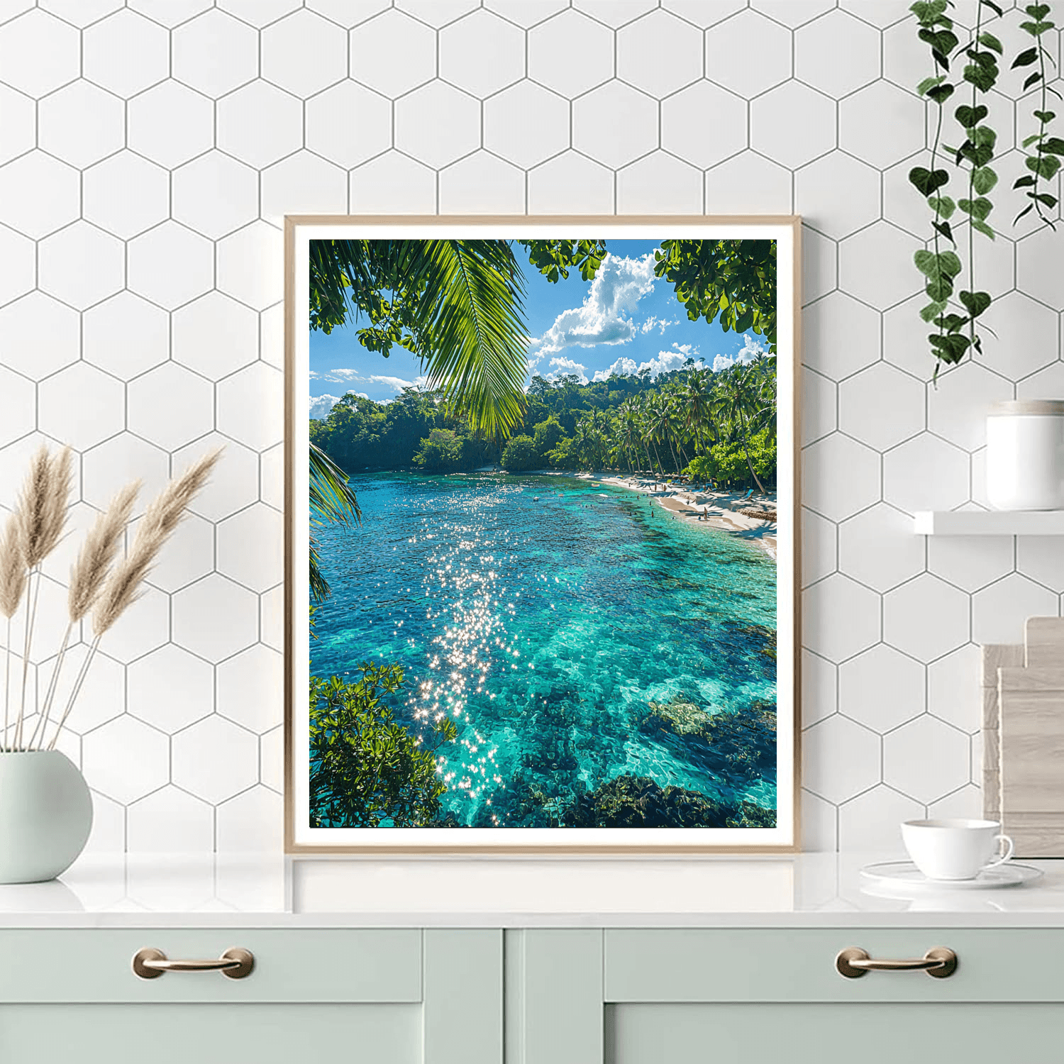 Lagoons Of Bali Painting By Numbers Kit