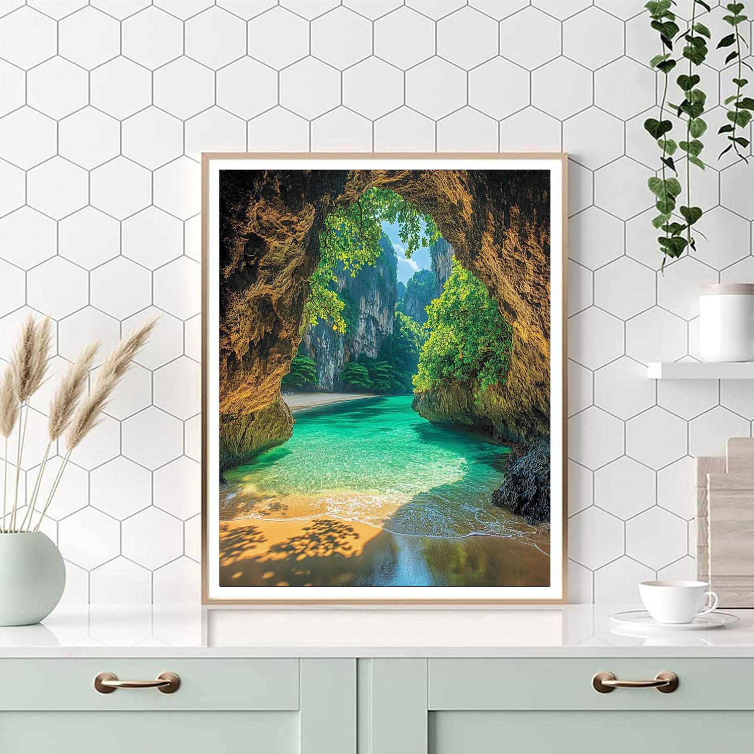 Playa Del Amor - Mexico Numbered Painting Kits