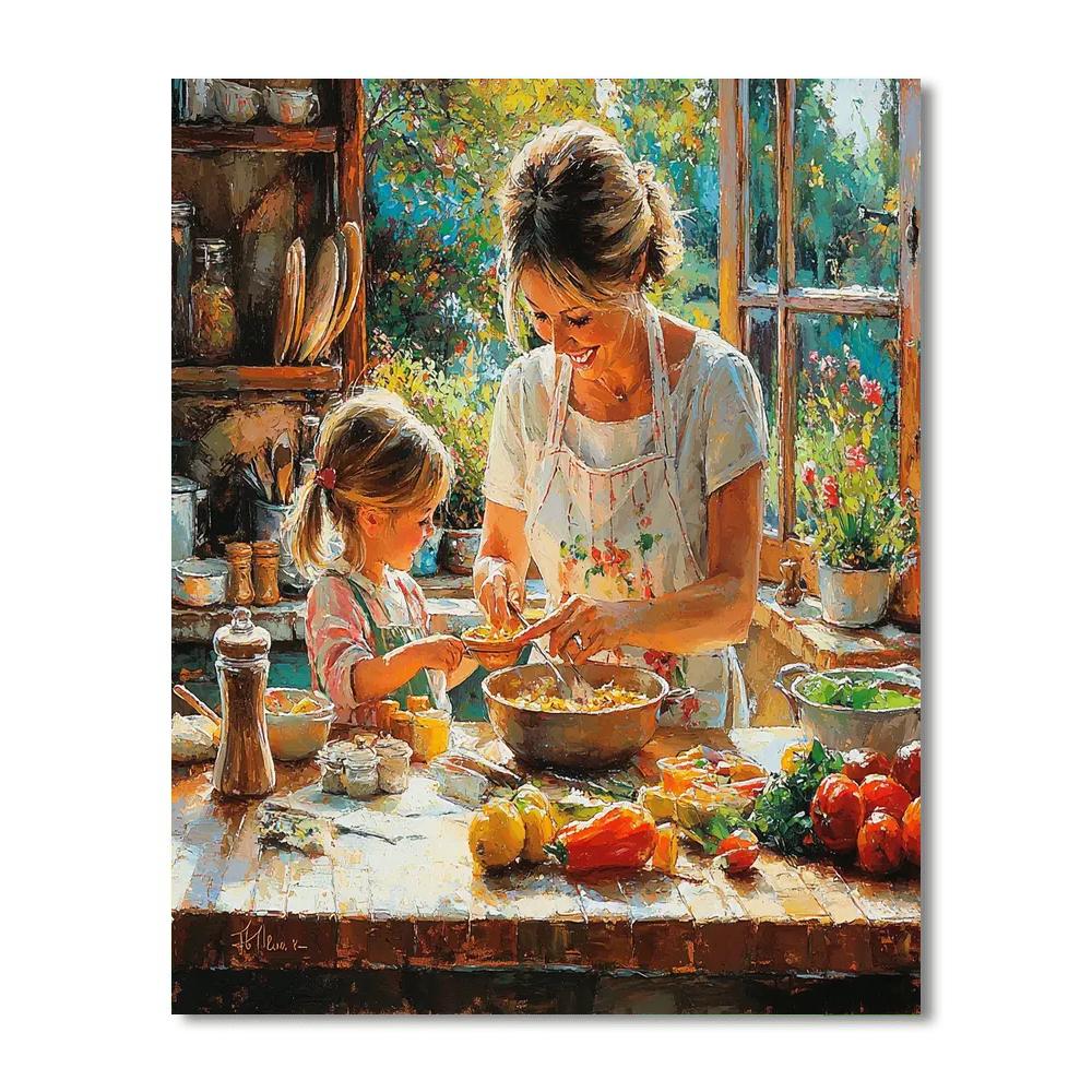 The Heart Of Home Numbered Painting Kits
