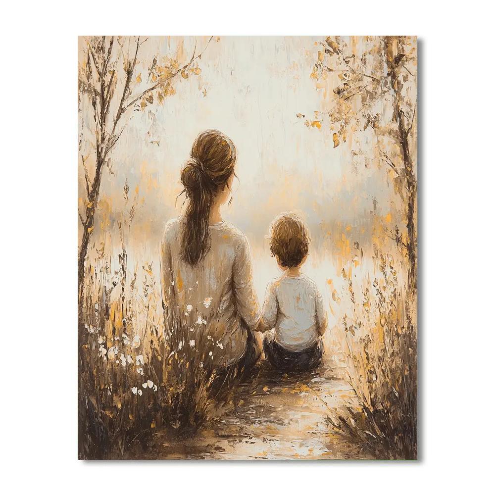 Mommy's Comforting Touch Paint By Numbers Kits