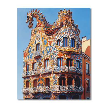 Casa Batlló Numbered Painting Kits