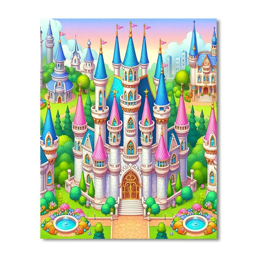 Princess's Palace Painting Number Kit