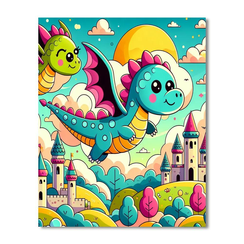 Dragon Dreams Numbered Painting Kits