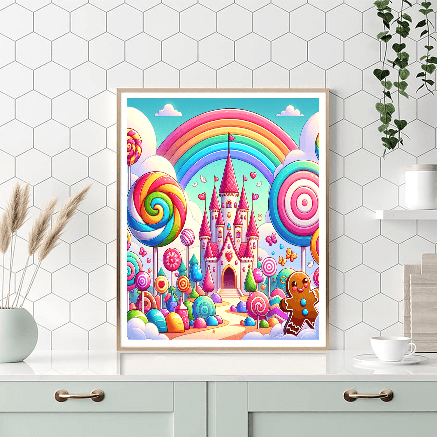 Adventure In A Magical Candy Land Paint By Color