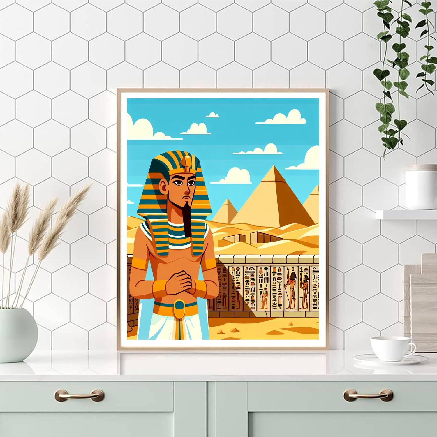 Ancient Egypt Discovery Quest Paint By Number