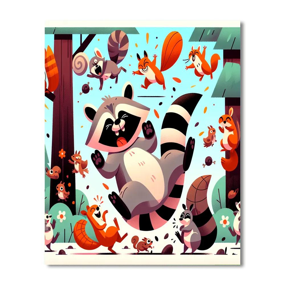 Crazy Critters Paint By Numbers