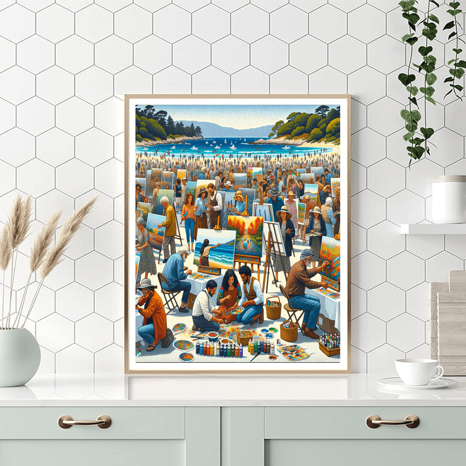 The Festival Of Arts Paint By Color