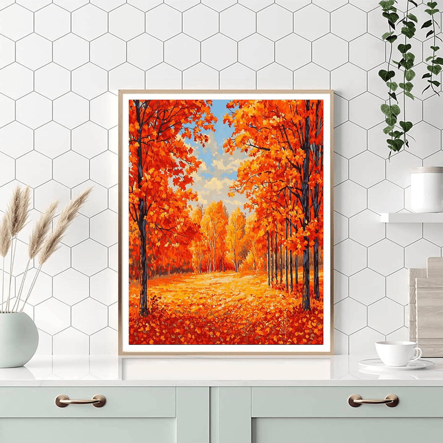 Turner Inspired The Spirit of Autumn - DIY Painting By Numbers Kit