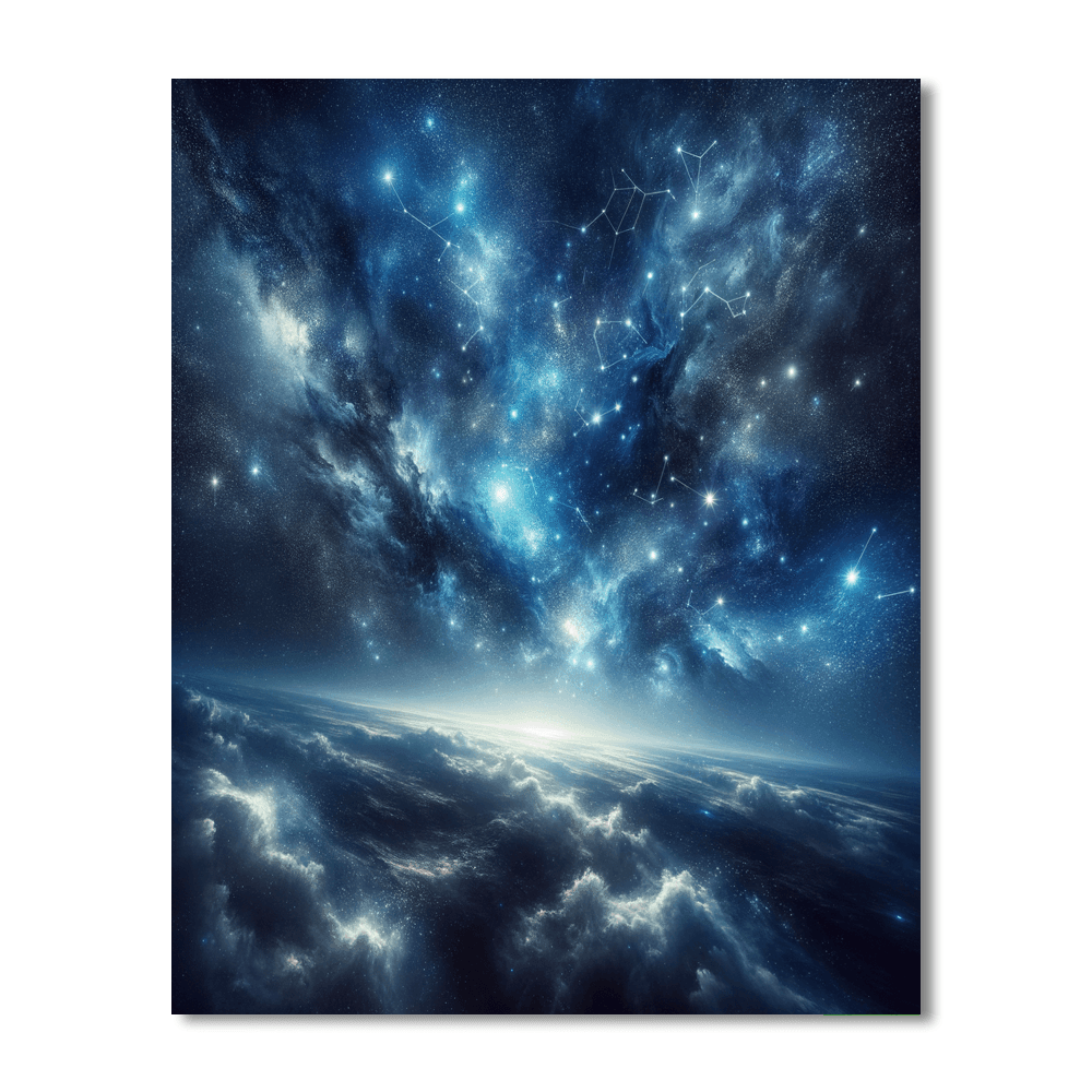 Cosmic Constellations DIY Paint By Numbers