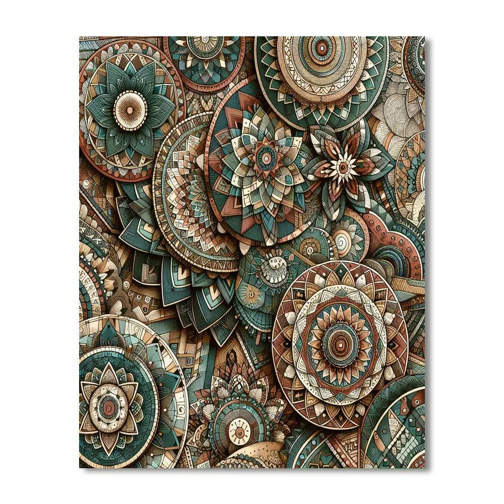 Boho Dreamscape Numbered Painting Kits