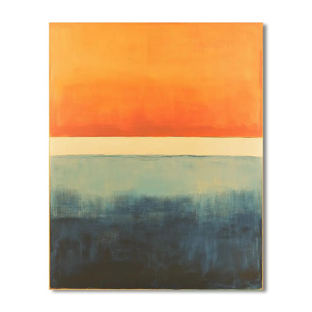 Mark Rothko Inspired Cycles Of Emotion  DIY Paint By Numbers