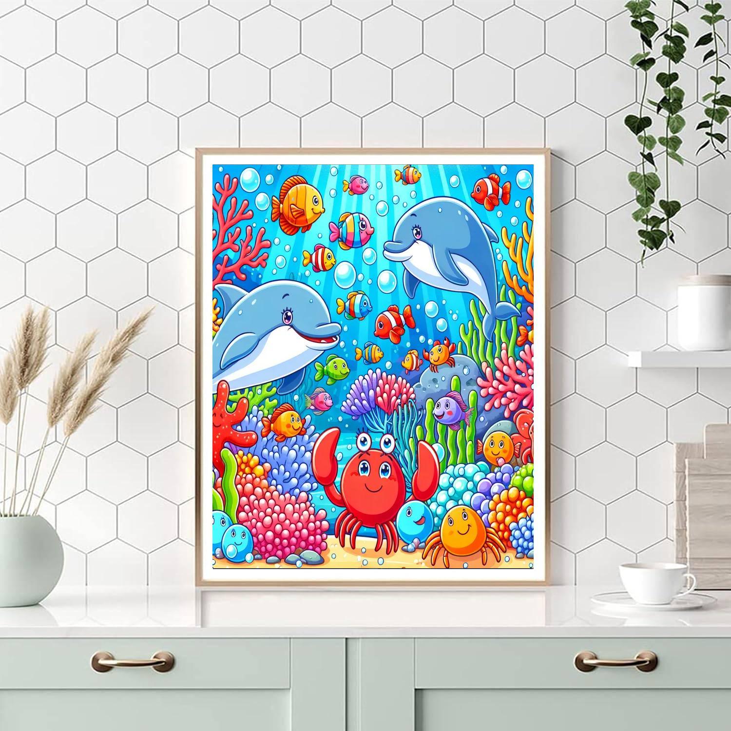 Charming Underwater Festival Paint By Number
