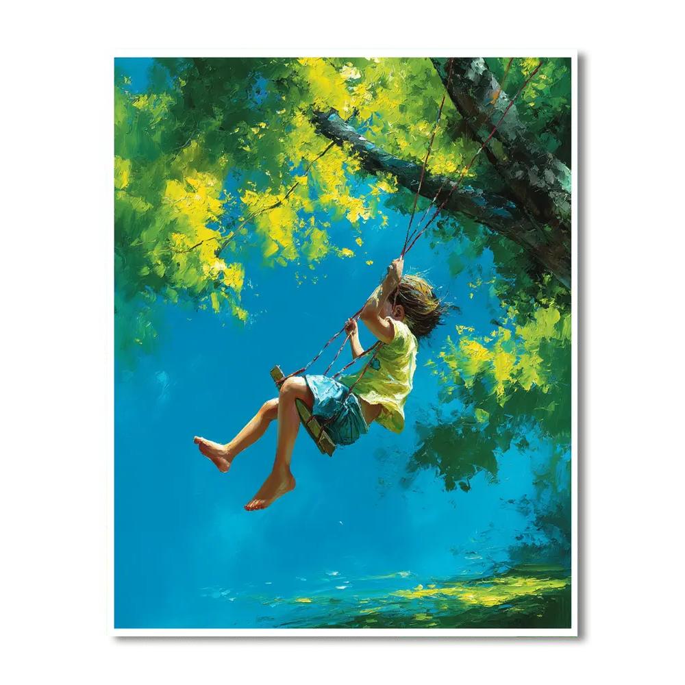 Cherished Moments At The Park Paint By Color