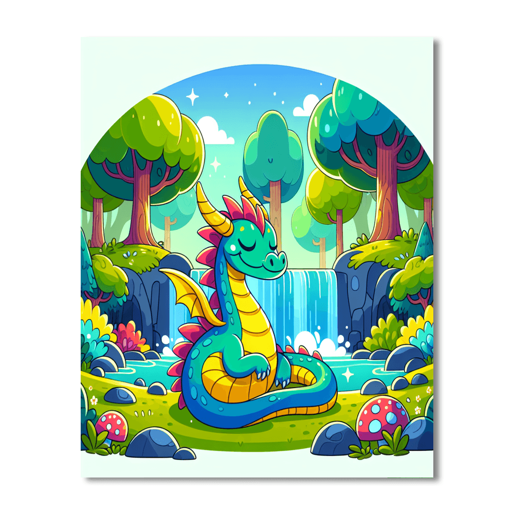 Magical Forest Expedition Paint By Numbers