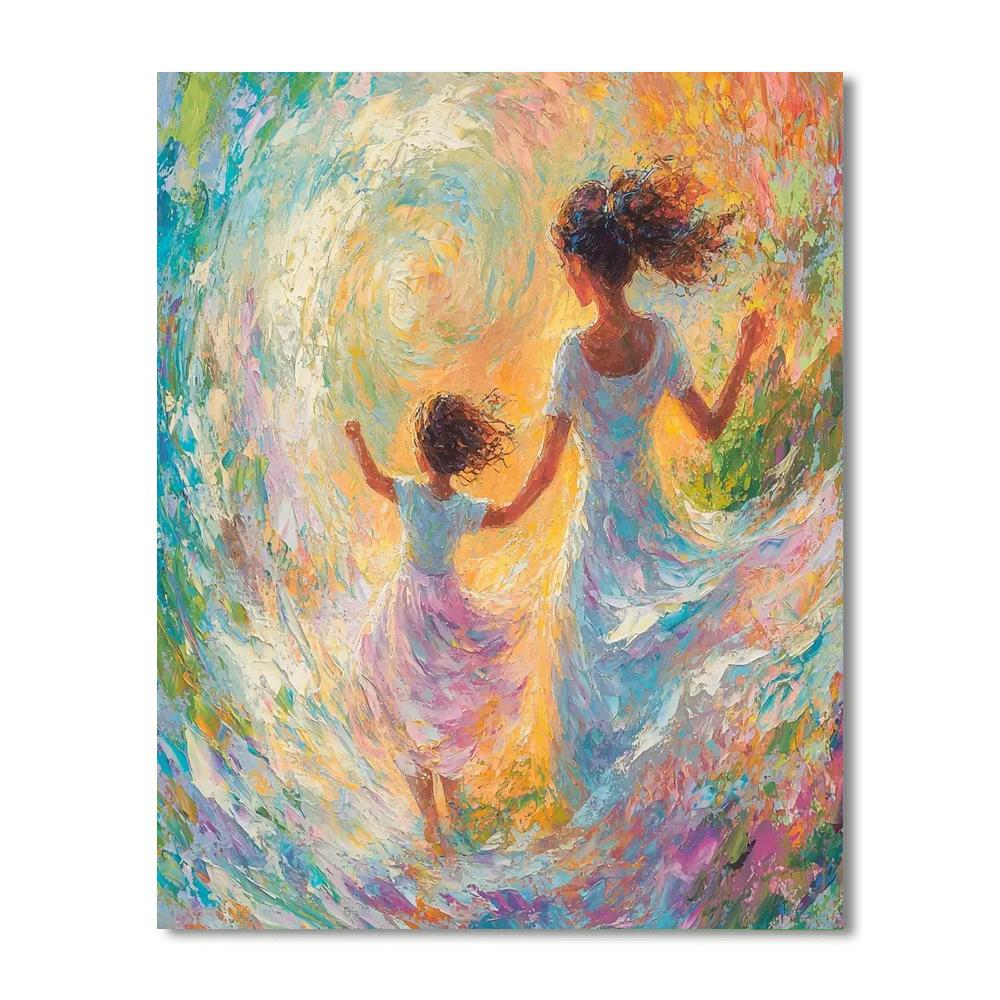 Ballet Of Love Painting Number Kit