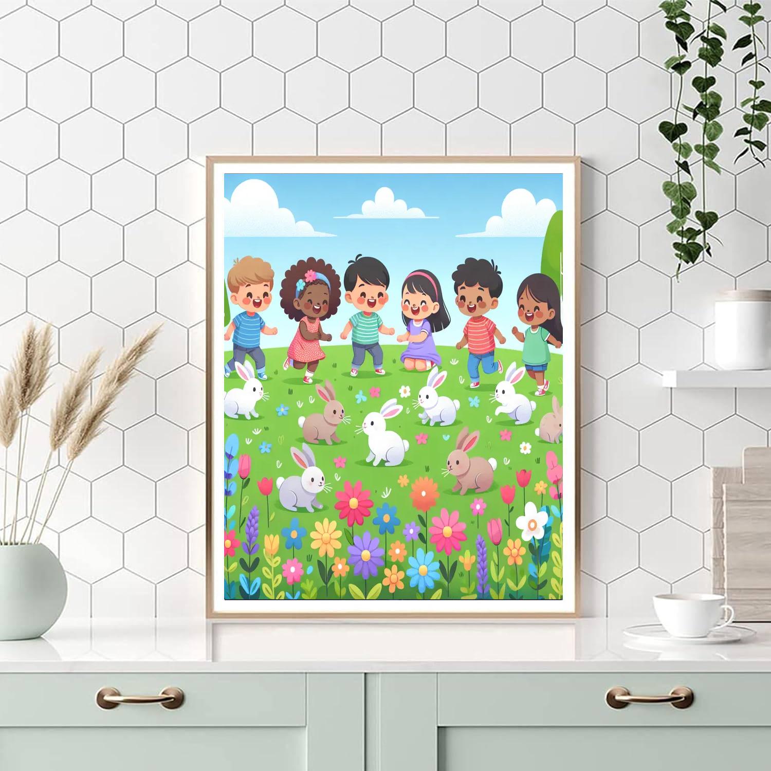 Marvelous Meadow Mayhem Numbered Painting Kits
