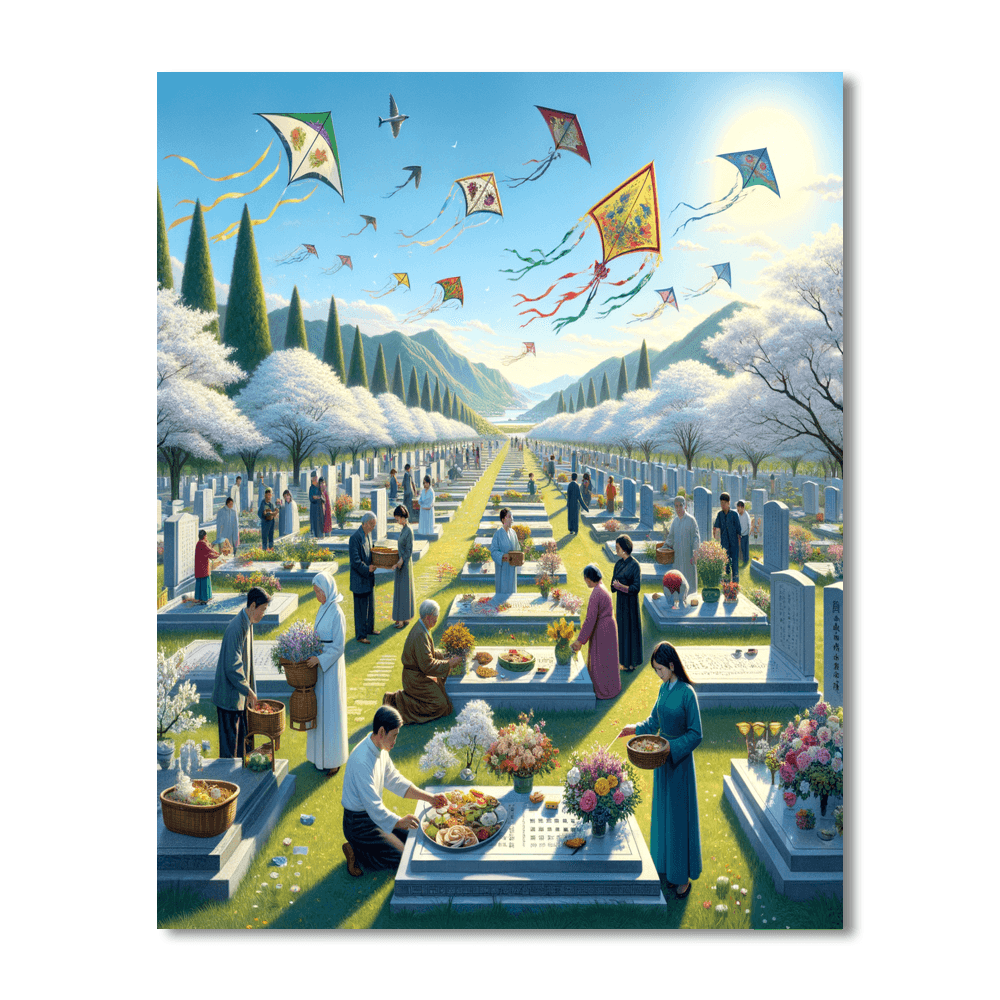 Qingming Festival - China Number Painting