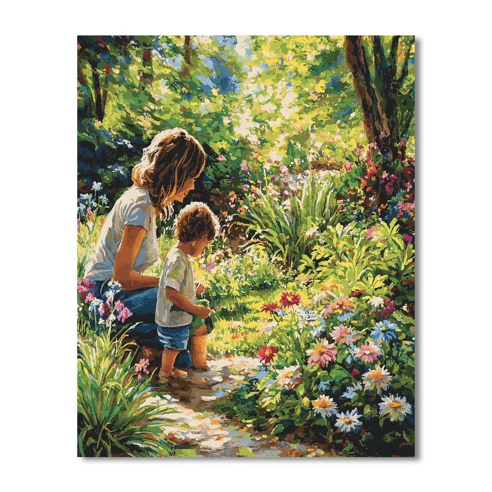 The Nurturer’s Touch Number Painting