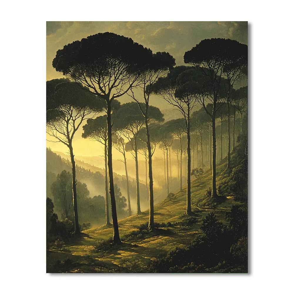 Caravaggio Inspired Veil Of Silence  Paint By Color