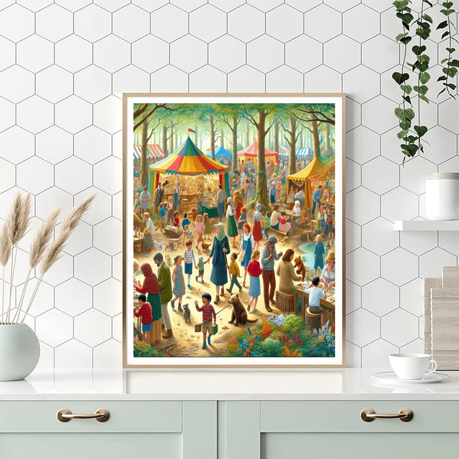 Just So Festival - United Kingdom Painting Number Kit