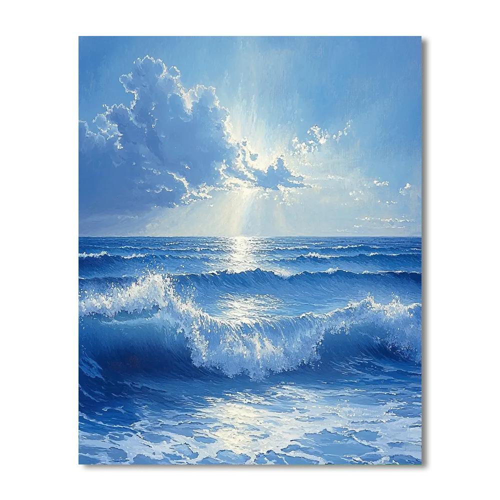 Winslow Homer Inspired Endless Ocean Horizon  Paint By Numbers Kits