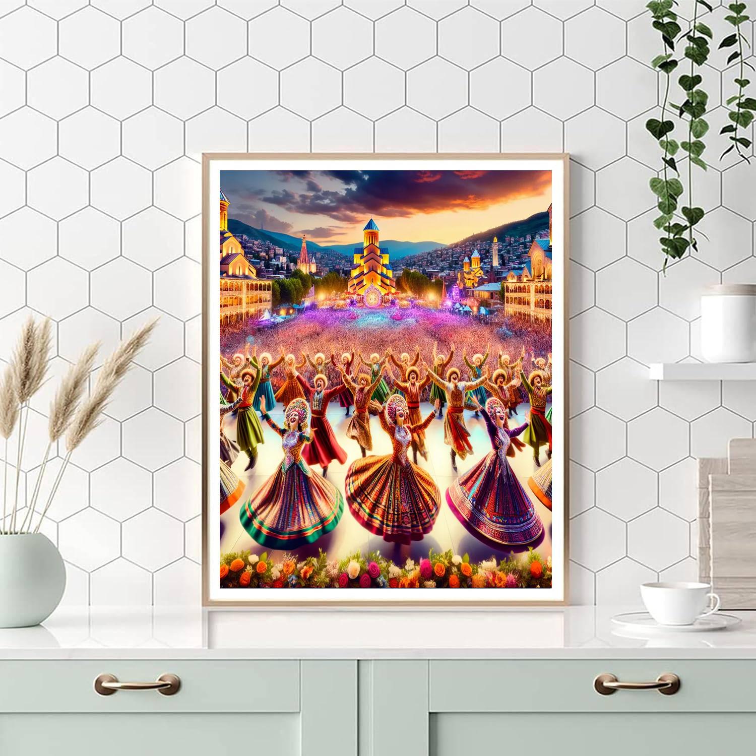 Karnival Raks Numbered Painting Kits