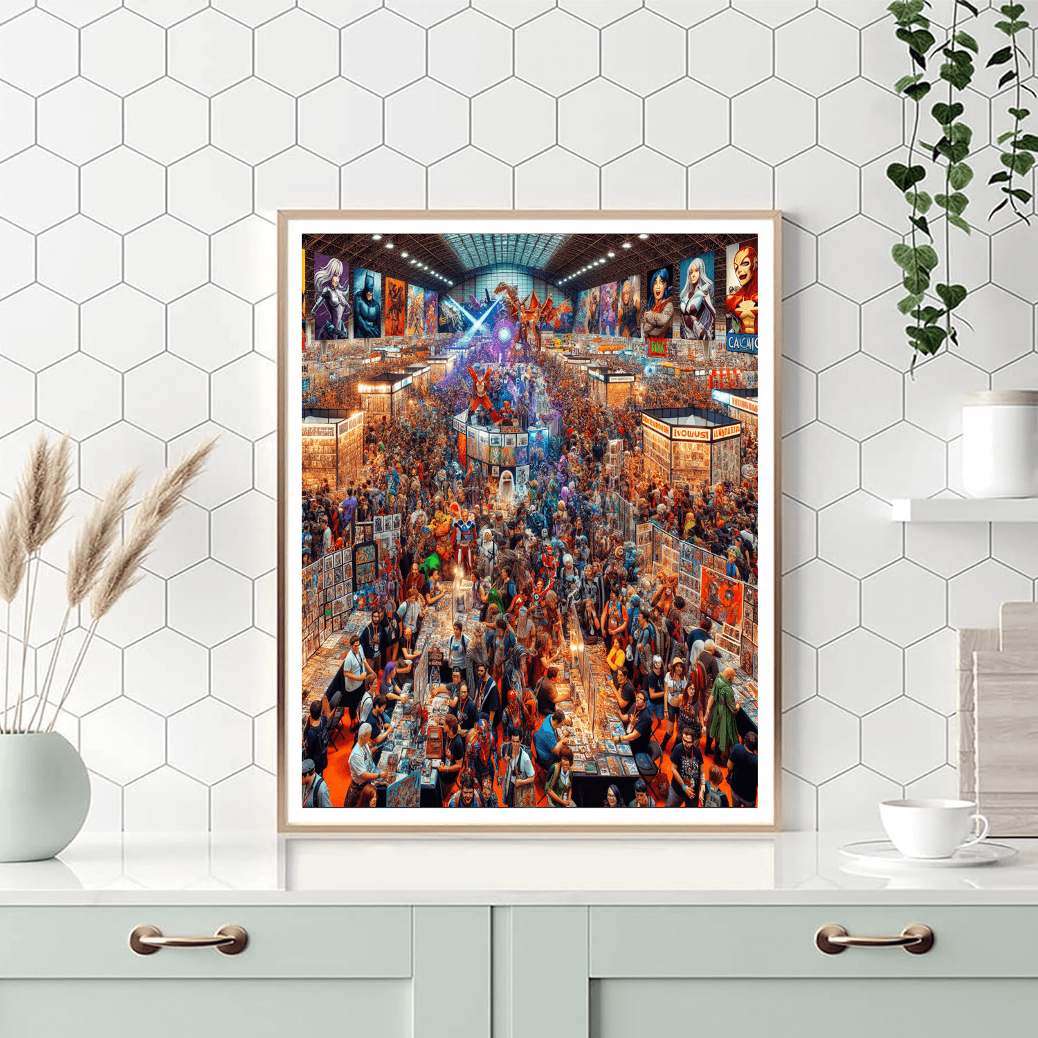 Wales Comic Con - Wales Painting By Numbers Kit