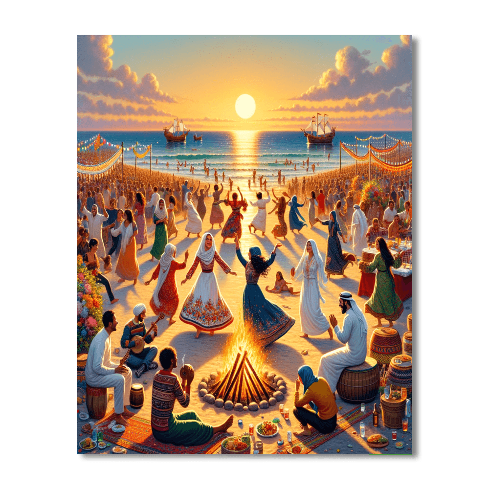 Día De San Juan Paint By Numbers Kits