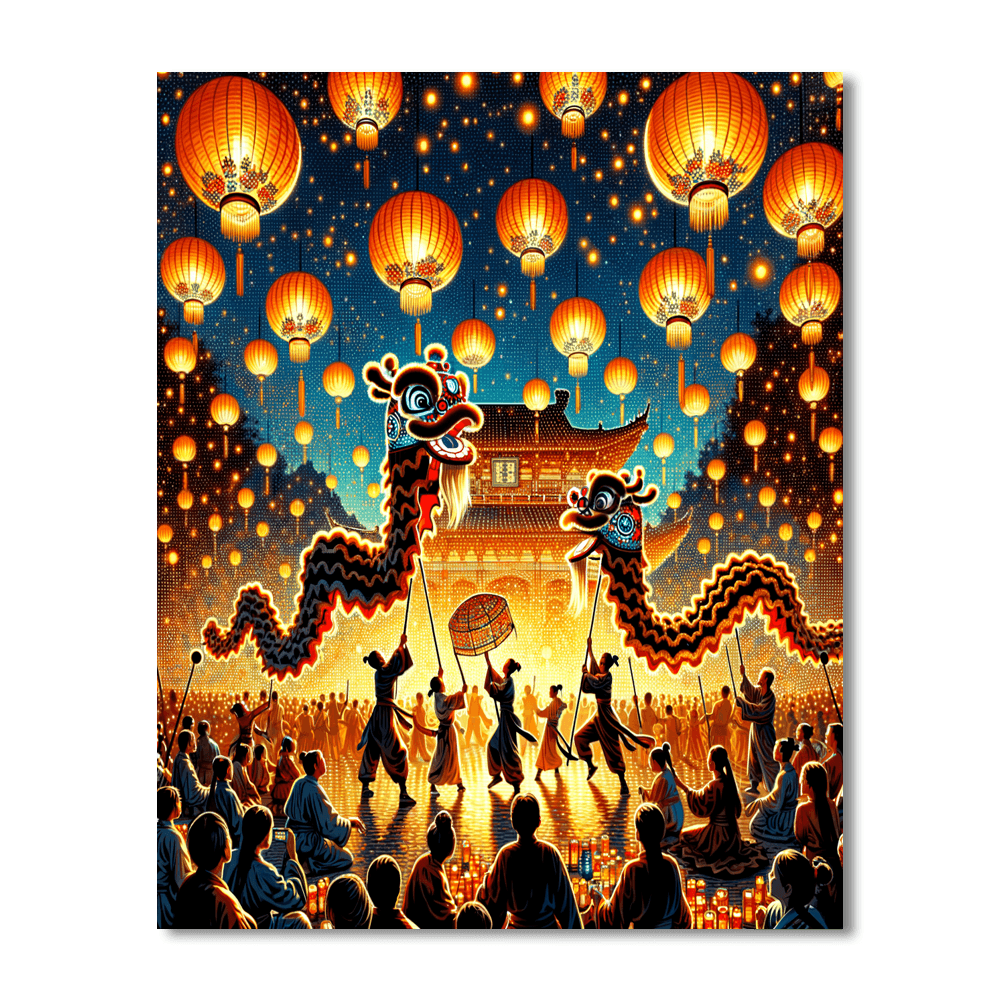 Taipei Lantern Festival - Taiwan Number Painting