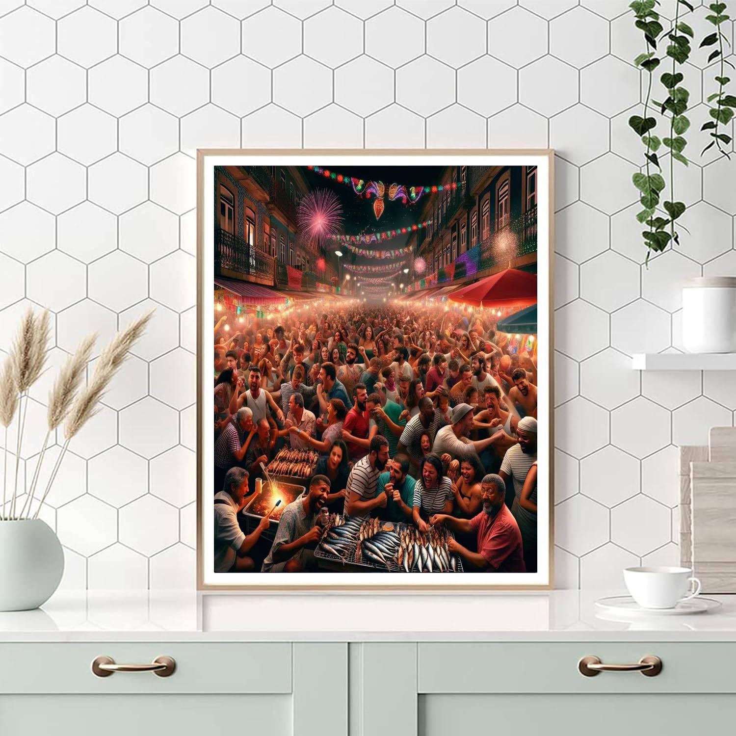 Fiesta De São João - Porto Paint By Numbers