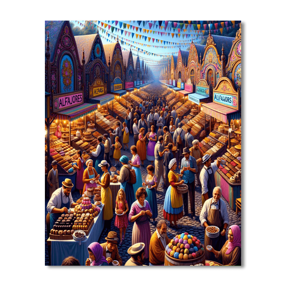 Alfajores Festival - Argentina Paint By Numbers Kits
