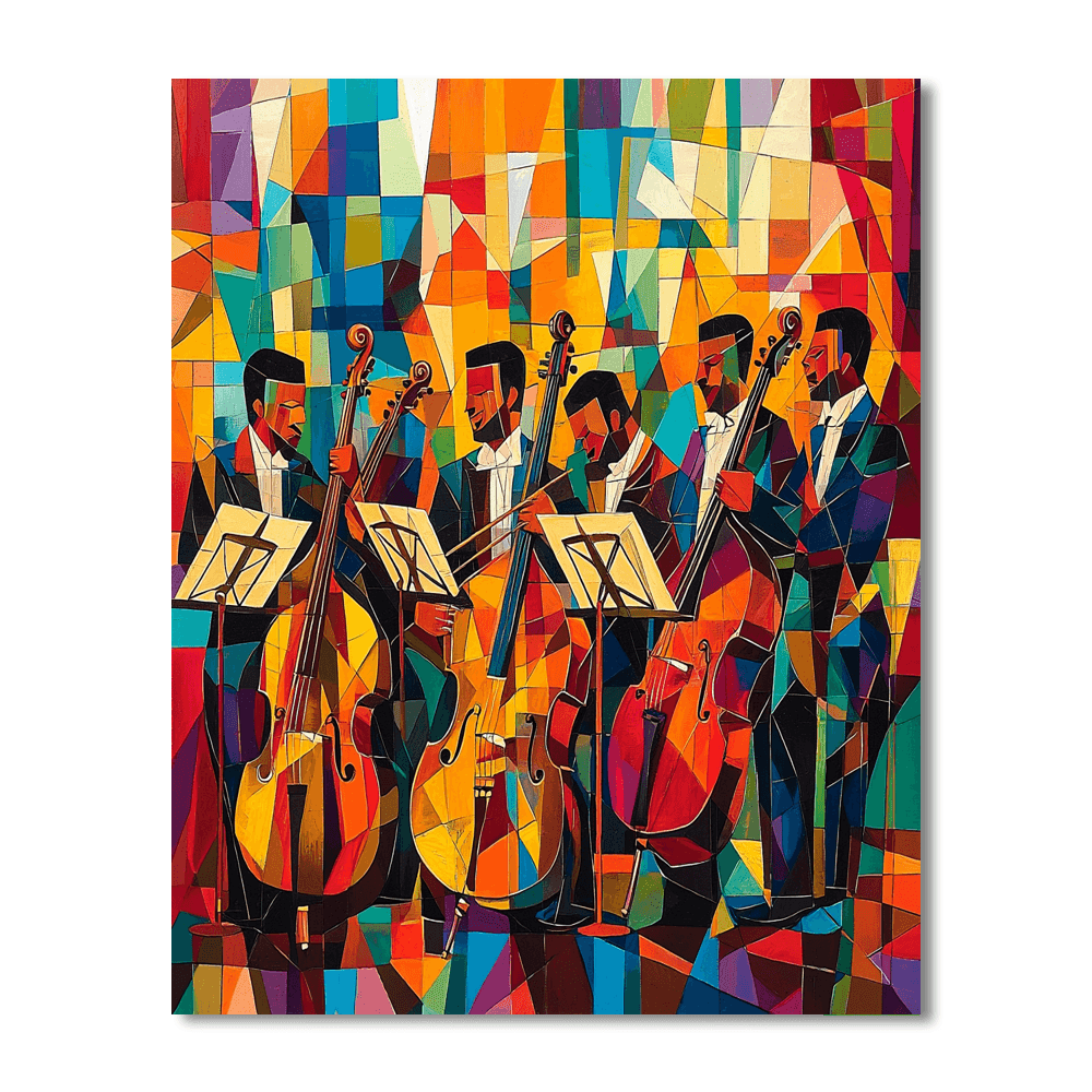 Pablo Picasso Inspired Picasso's Musical Serenade  Paint By Numbers Kits