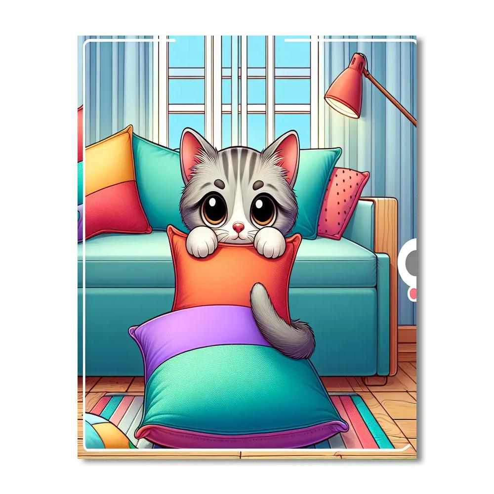 Clever Kitten Paint By Number