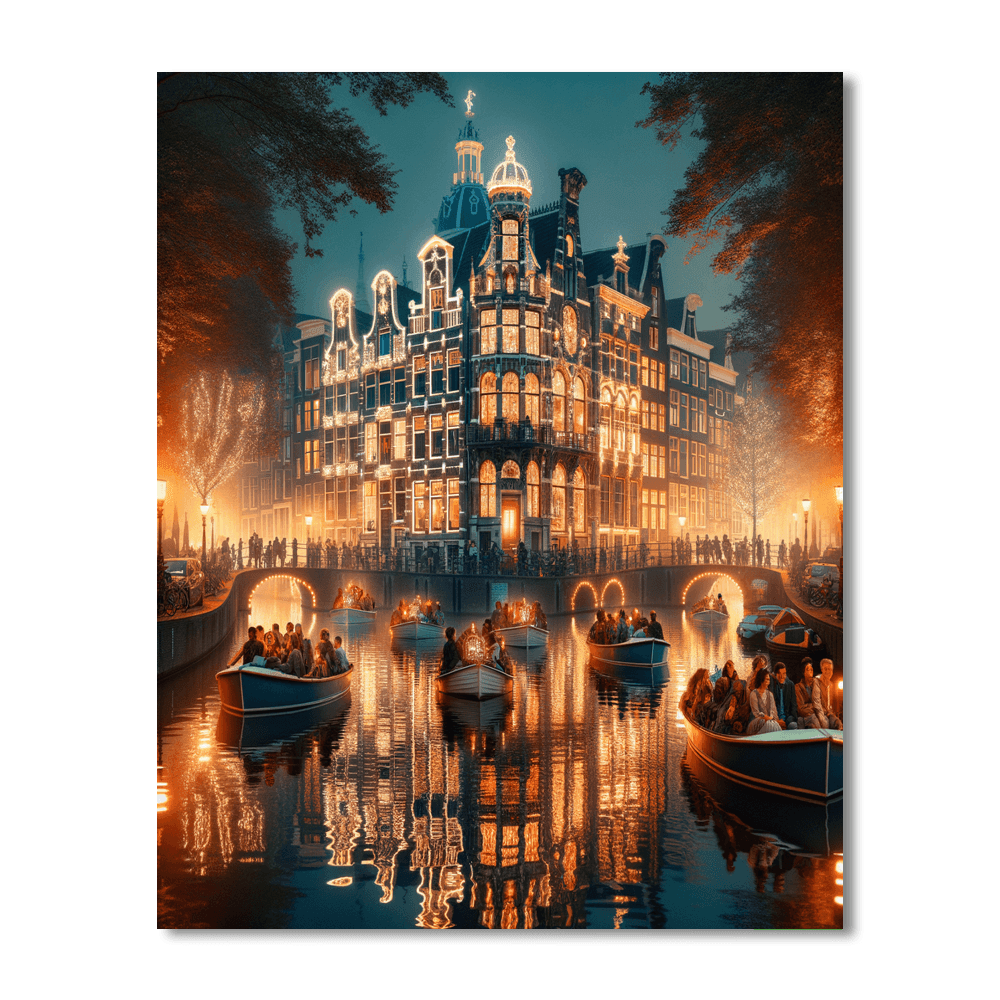 Light Festival - Netherlands DIY Paint By Numbers