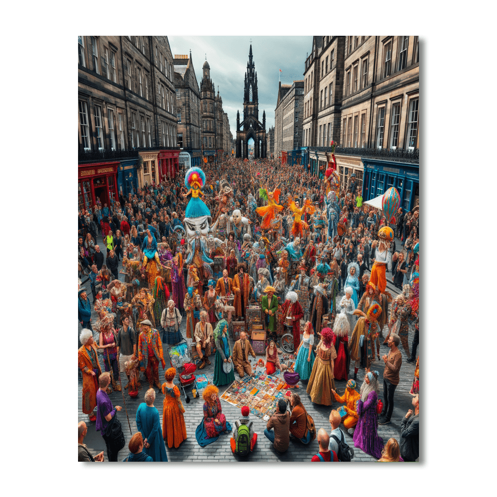 Fringe Festival - Scotland Paint By Numbers