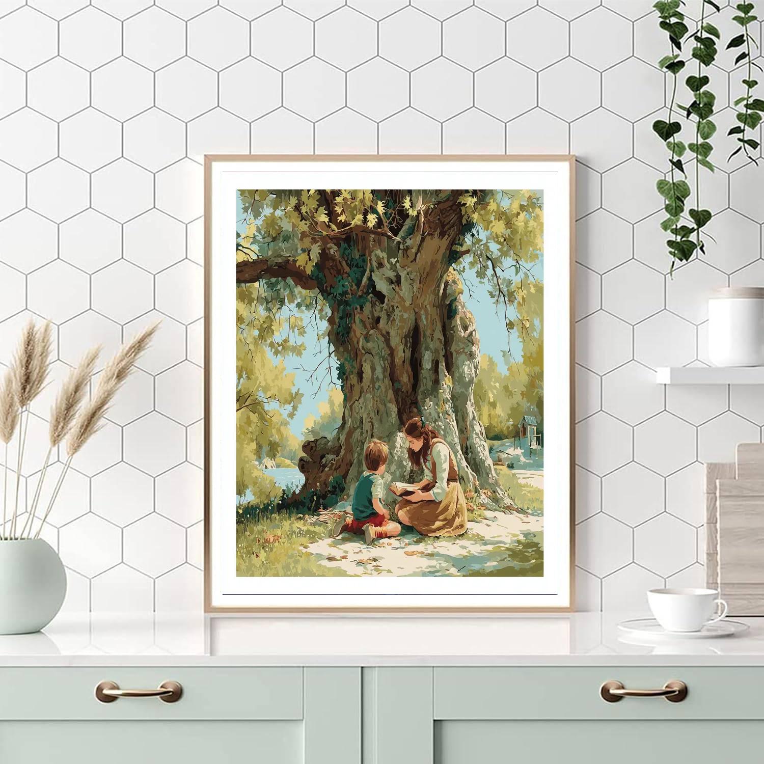 The Storytelling Tree Painting Number Kit