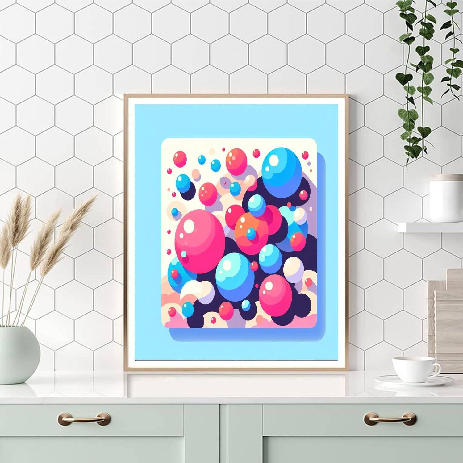 Bubble Bliss Numbered Painting Kits